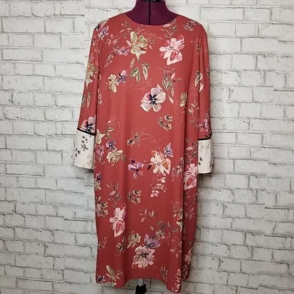 Jill Floral Tunic Dress - Picture 1 of 3